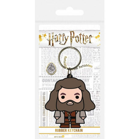 Harry Potter Rubber klúčenka Chibi Hagrid 6 cm